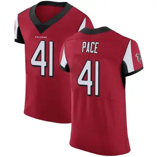 Elite JR Pace Men's Atlanta Falcons Team Color Jersey - Red