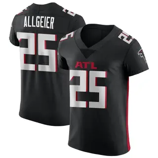 Elite Tyler Allgeier Men's Atlanta Falcons Alternate Jersey - Black