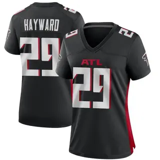 Game Casey Hayward Women's Atlanta Falcons Alternate Jersey - Black