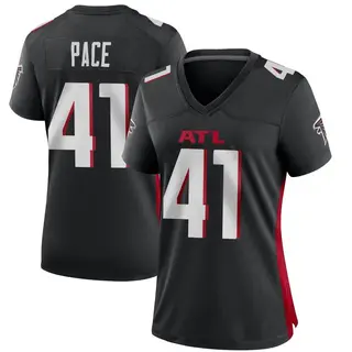 Game JR Pace Women's Atlanta Falcons Alternate Jersey - Black