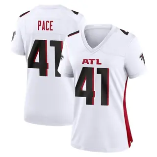 Game JR Pace Women's Atlanta Falcons Jersey - White