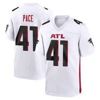 Game JR Pace Youth Atlanta Falcons Jersey - White