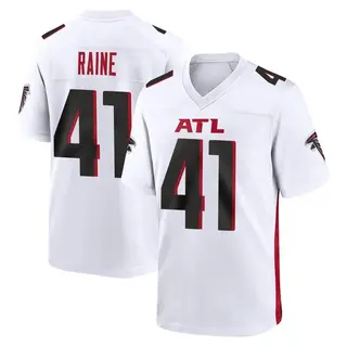 Game John Raine Men's Atlanta Falcons Jersey - White