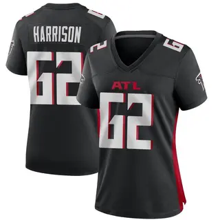 Game Jonotthan Harrison Women's Atlanta Falcons Alternate Jersey - Black