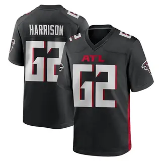 Game Jonotthan Harrison Youth Atlanta Falcons Alternate Jersey - Black