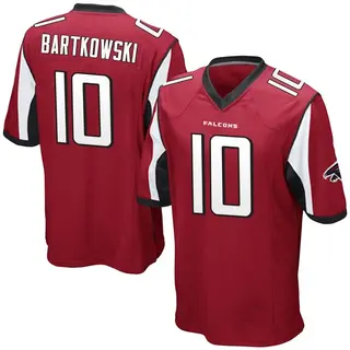 Game Steve Bartkowski Youth Atlanta Falcons Team Color Jersey - Red