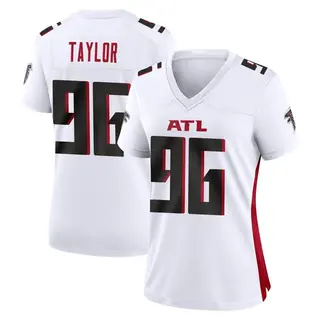 Game Vincent Taylor Women's Atlanta Falcons Jersey - White