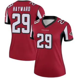 Legend Casey Hayward Women's Atlanta Falcons Jersey - Red