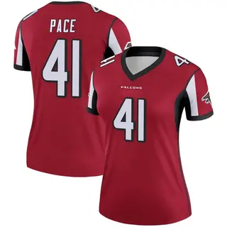 Legend JR Pace Women's Atlanta Falcons Jersey - Red