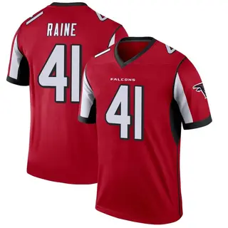 Legend John Raine Men's Atlanta Falcons Jersey - Red