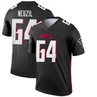Legend Ryan Neuzil Men's Atlanta Falcons Jersey - Black