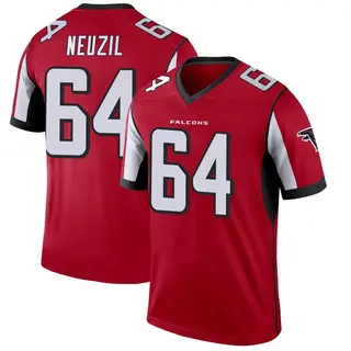 Legend Ryan Neuzil Men's Atlanta Falcons Jersey - Red