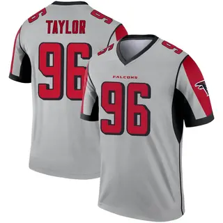 Legend Vincent Taylor Youth Atlanta Falcons Inverted Silver Jersey