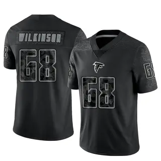 Limited Elijah Wilkinson Youth Atlanta Falcons Reflective Jersey - Black