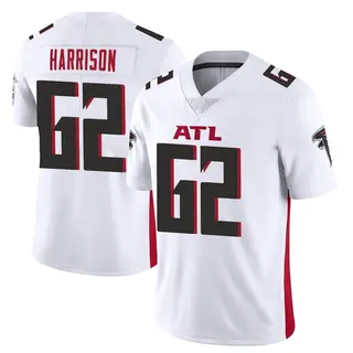 Limited Jonotthan Harrison Men's Atlanta Falcons Vapor Untouchable Jersey - White