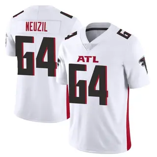 Limited Ryan Neuzil Men's Atlanta Falcons Vapor Untouchable Jersey - White
