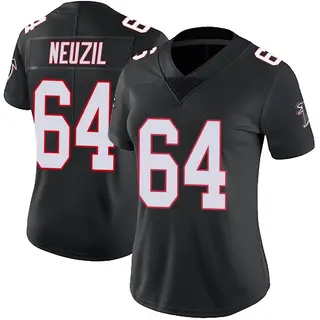 Limited Ryan Neuzil Women's Atlanta Falcons Vapor Untouchable Jersey - Black