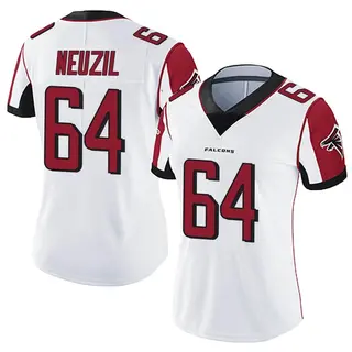 Limited Ryan Neuzil Women's Atlanta Falcons Vapor Untouchable Jersey - White