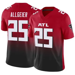 Limited Tyler Allgeier Men's Atlanta Falcons Vapor F.U.S.E. Jersey - Red