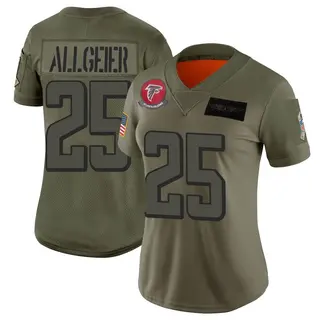 Limited Tyler Allgeier Women's Atlanta Falcons 2019 Salute to Service Jersey - Camo