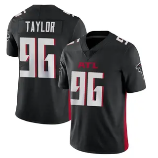 Limited Vincent Taylor Men's Atlanta Falcons Vapor Untouchable Jersey - Black